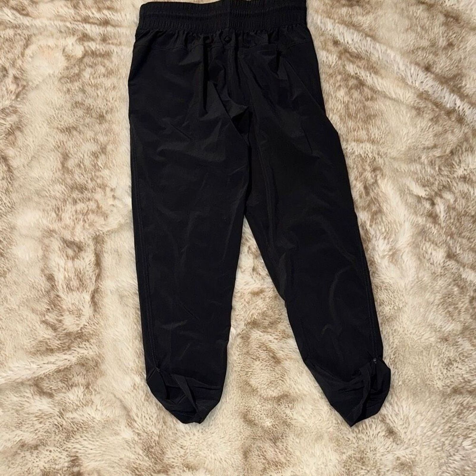 Prana Prana Cropped Gray Outdoor Pants with Waist Tie | Sz S Size 27" / US 4 / IT 40 - 5 Thumbnail