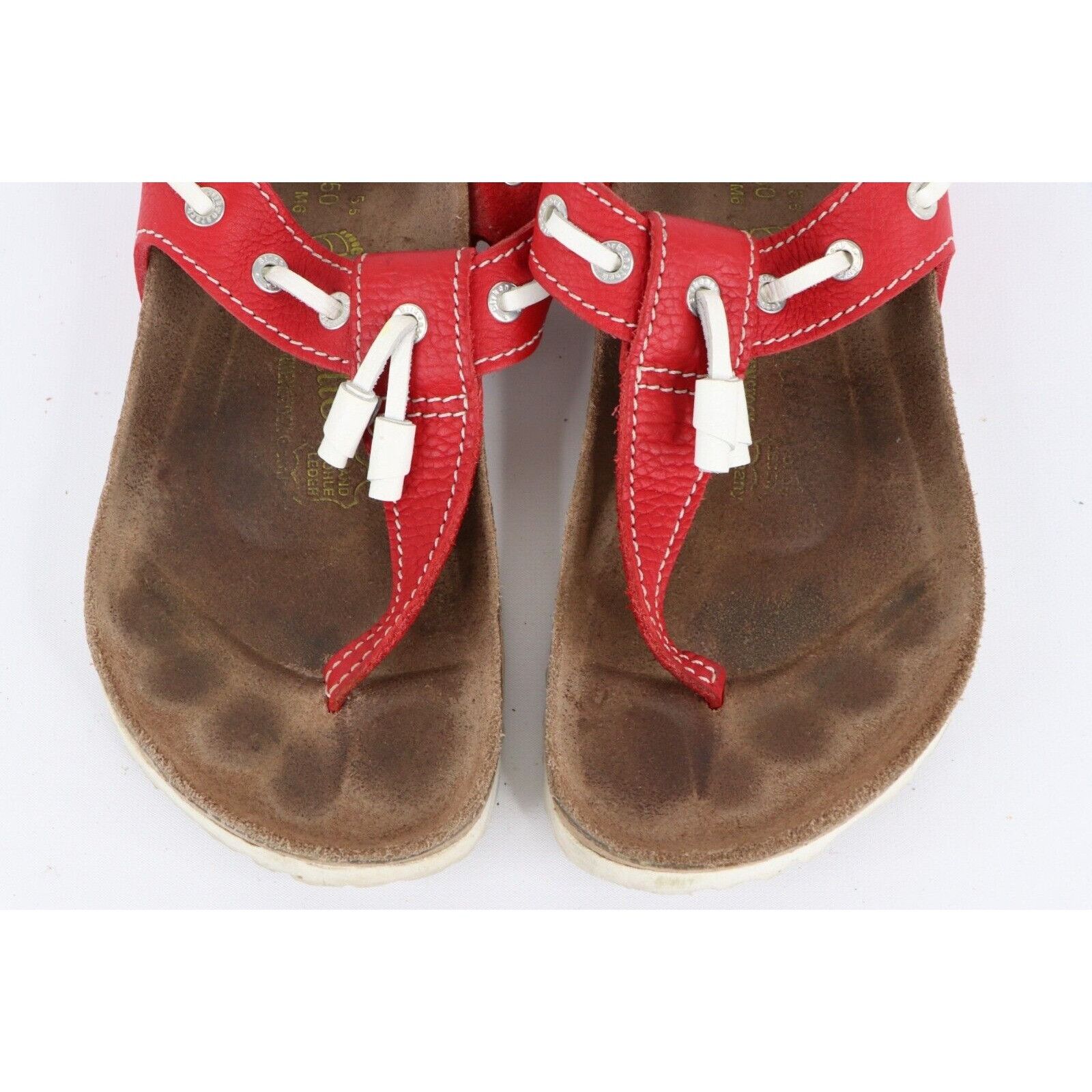 Birkenstock × Vintage Vintage Papillio Birkenstock Leather Tassel Sandals Size US 8 / IT 38 - 3 Thumbnail