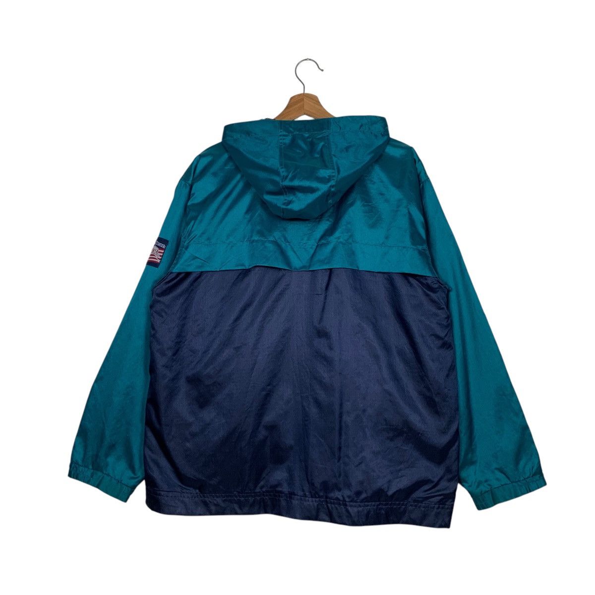 Vintage CAL BEAR USA Half Button Pullover Nylon Jacket #2769-C125 Size US M / EU 48-50 / 2 - 17 Thumbnail