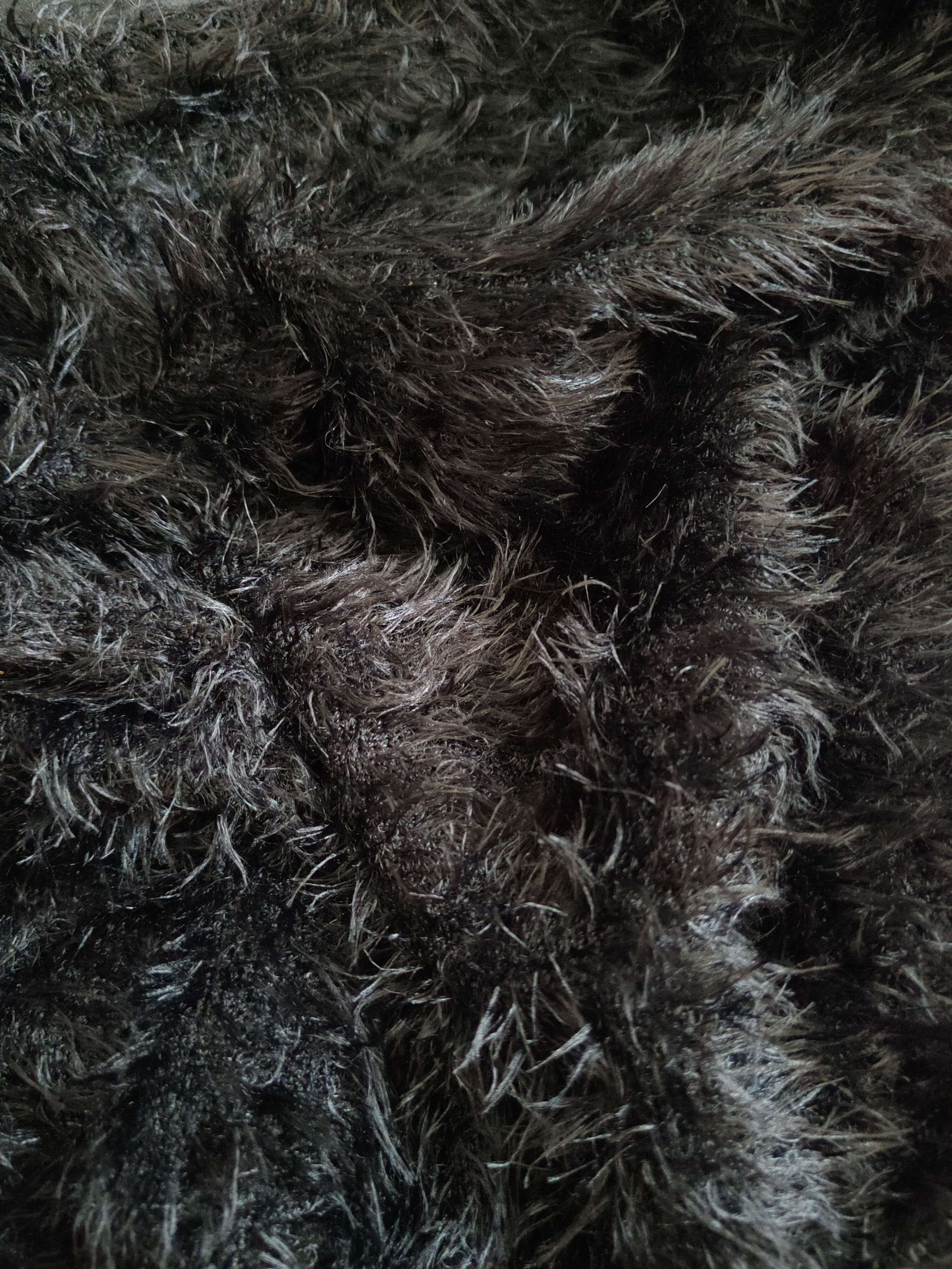 Homespun Knitwear × Japanese Brand × Vintage Rna.Inc Black Shag Shaggy Fur Mohair Knitwear #S2183 Size M / US 6-8 / IT 42-44 - 11 Thumbnail