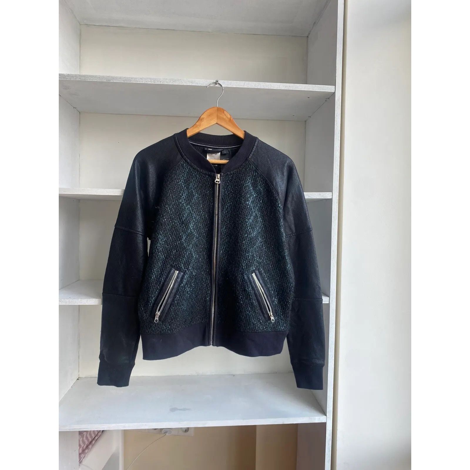 Harley Davidson VTG Harley-Davidson Woman Bomber Jacket Size L / US 10 / IT 46 - 1 Thumbnail