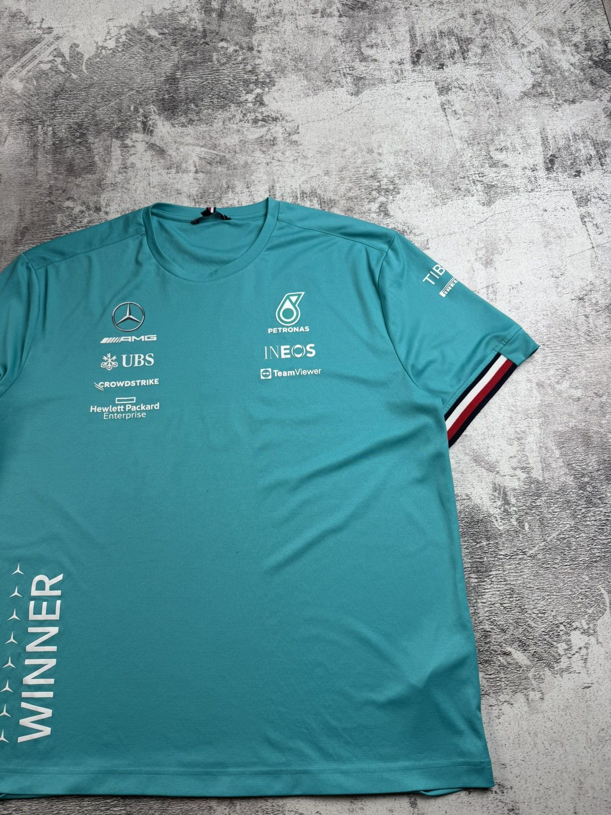 Tommy Hilfiger x2 Petronas AMG Winners 2021 2022 Moto Racing Formula 1 T Shirt Men’s Tee Jersey Size US L / EU 52-54 / 3 - 18 Thumbnail