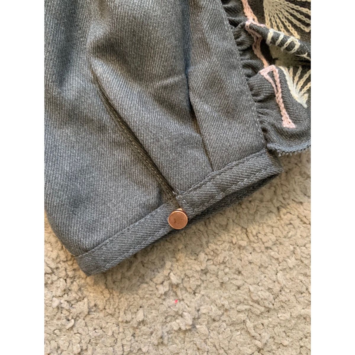 Other CARREMENT BEAU GIRL GREY RIFFLE DRESS Size XS / US 0-2 / IT 36-38 - 9 Thumbnail