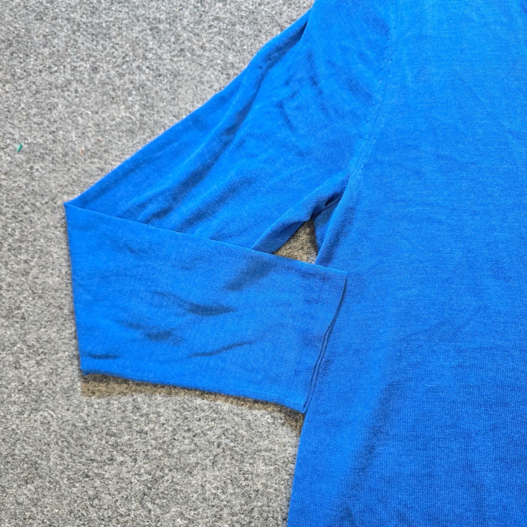 J. Jill J. Jill Cardigan Womens Medium Blue Wearever Stretch Lightweight Casual Capsule Knit Sweater Size M / US 6-8 / IT 42-44 - 3 Thumbnail