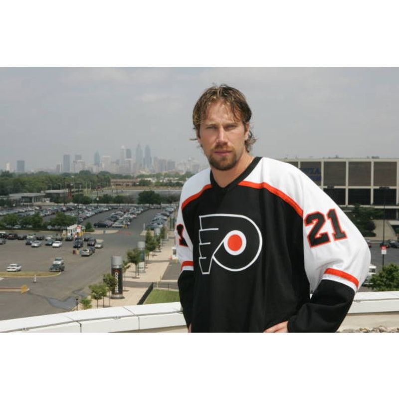 Ccm × NHL FORSBERG Philadelphia Flyers 2000s CCM jersey L hockey vtg Size US L / EU 52-54 / 3 - 4 Thumbnail