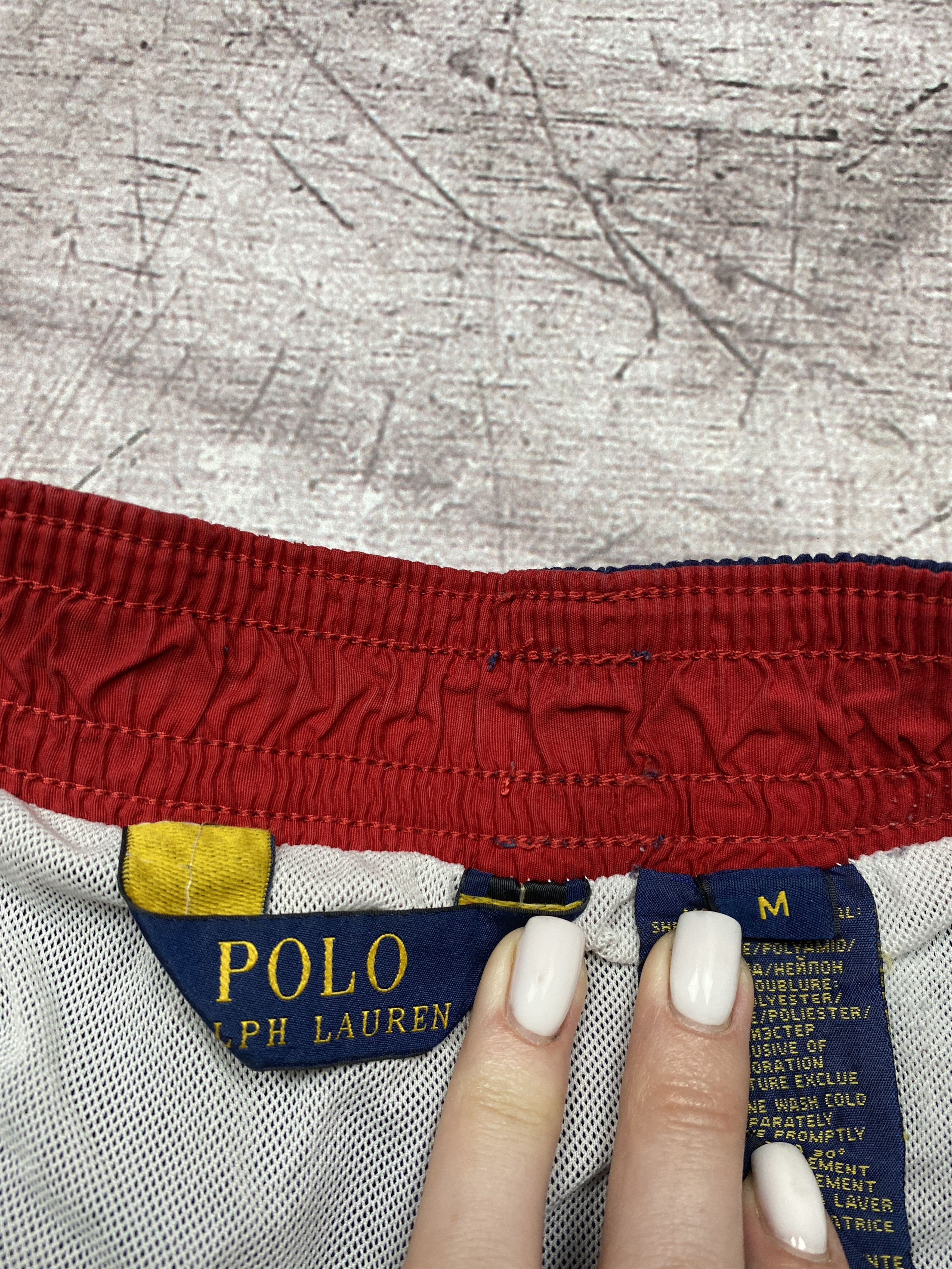Polo Ralph Lauren × Vintage Polo Ralph Lauren Vintage Mens Nylon Shorts Size US 32 / EU 48 - 6 Thumbnail