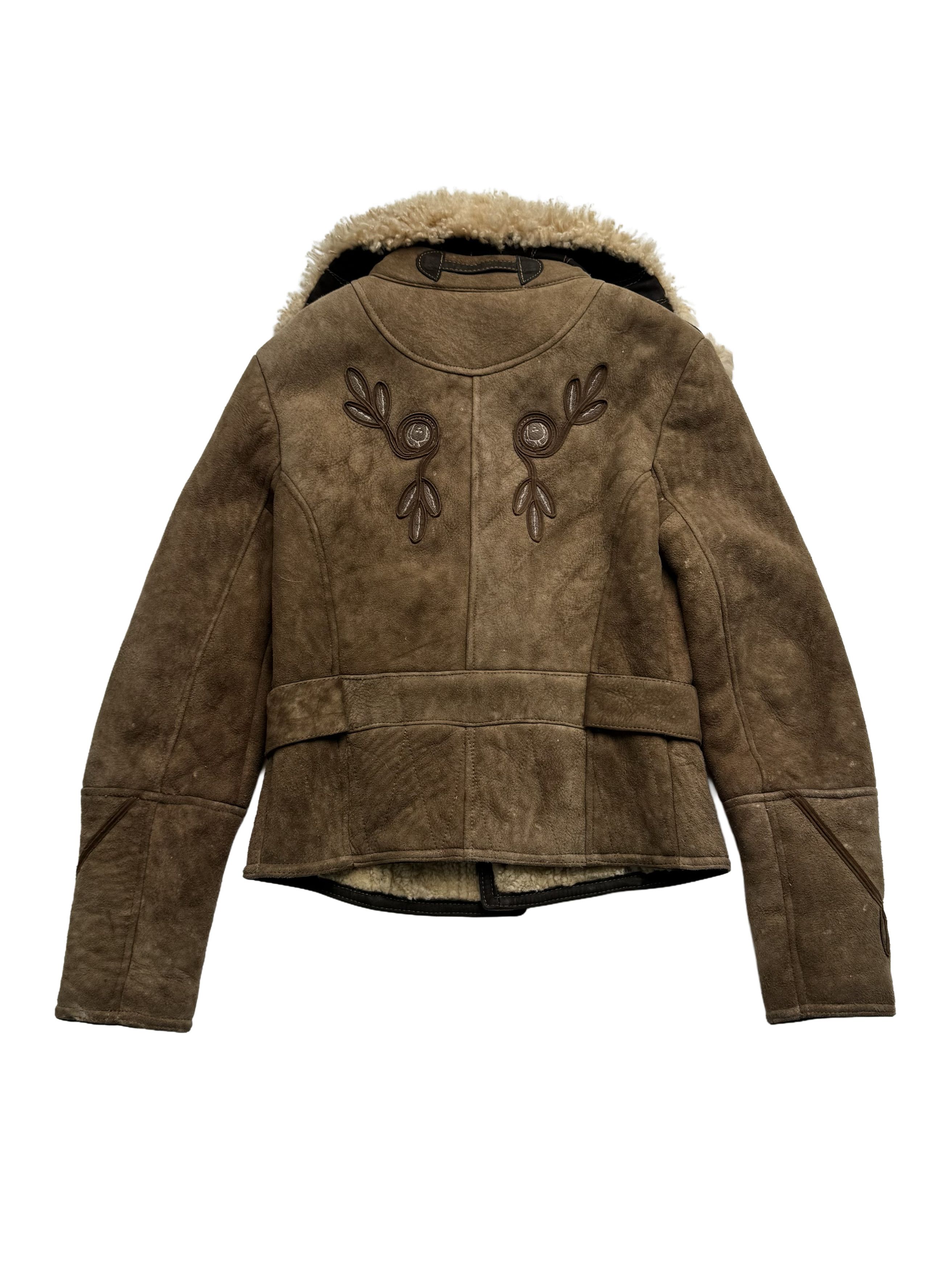 Diesel Diesel Vintage Real Shearling Cropped Jacket Size S / US 4 / IT 40 - 19 Thumbnail