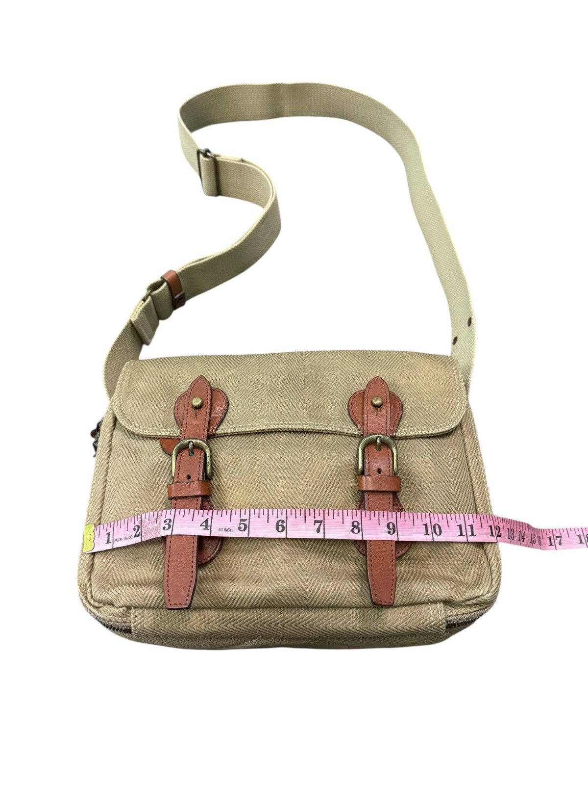 Japanese Brand RARE VINTAGE SILVER LAKE CLUB DUCK CANVAS CROSSBODY BAG Size ONE SIZE - 19 Thumbnail