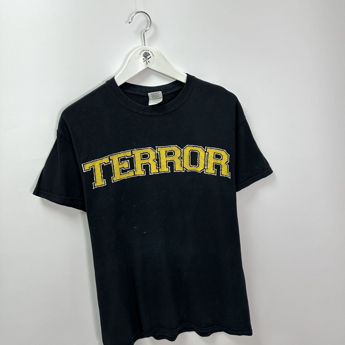Vintage Vintage 00s Terror Live By The Code Distressed tee y2k rock Size US M / EU 48-50 / 2 - 5 Thumbnail