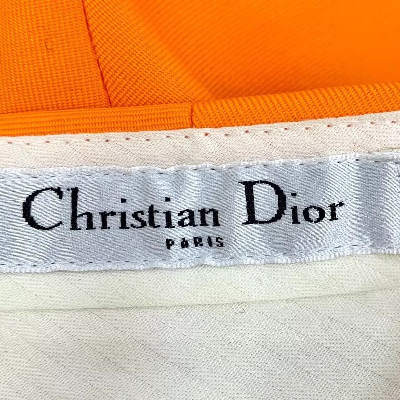 Dior Christian Dior Orange Casual Shorts Size S-2505 Size 35" - 5 Thumbnail
