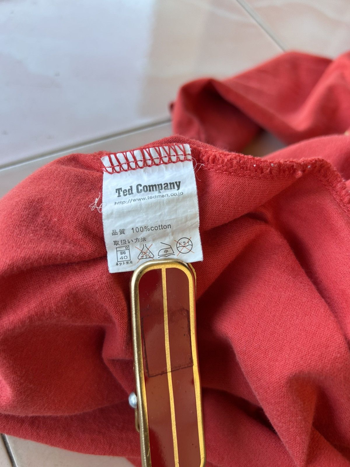 Tedman Ted Company Red Devil Long Sleeve Size US S / EU 44-46 / 1 - 8 Thumbnail