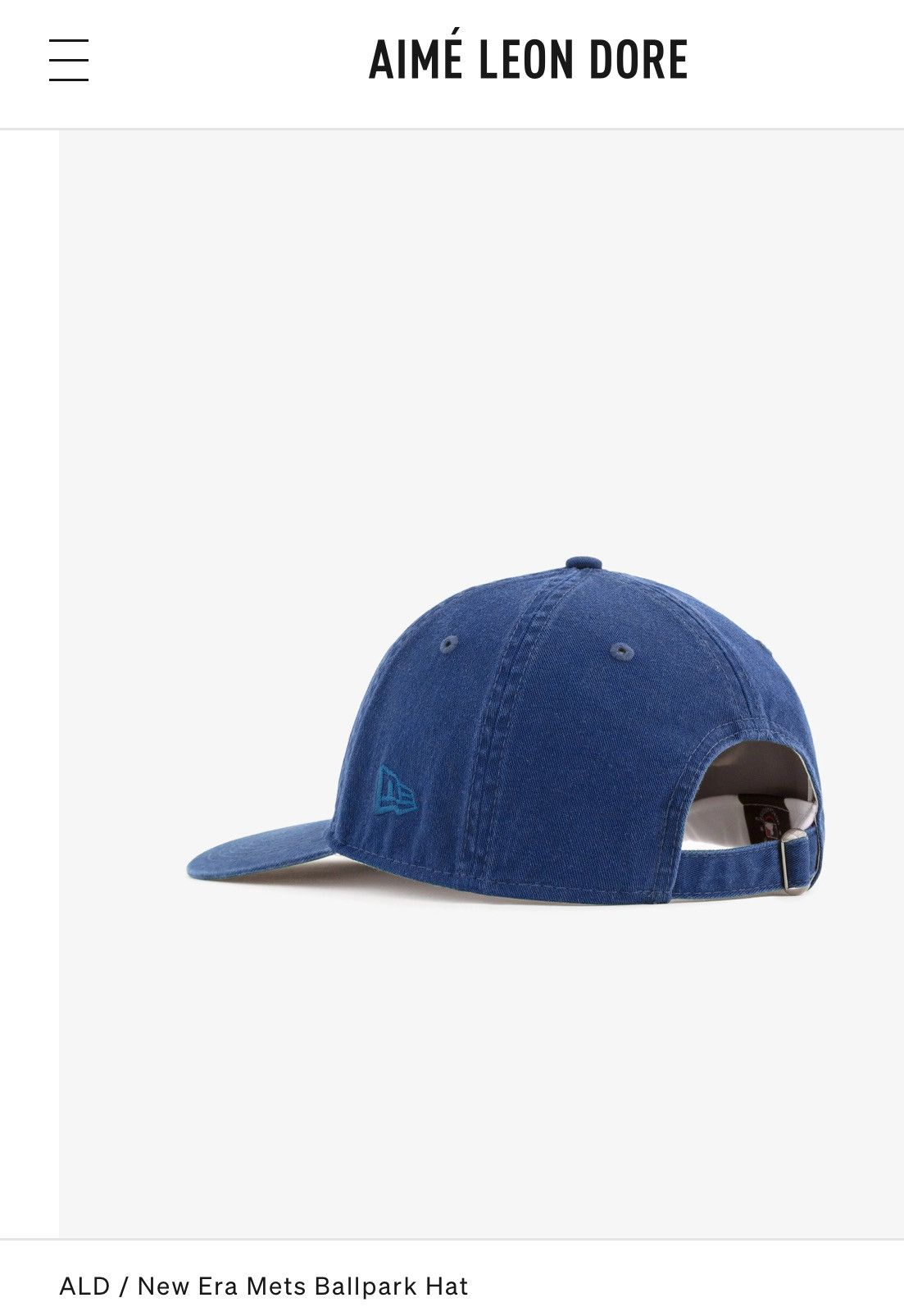 Aime Leon Dore × New Era NEW ALD x New Era Mets Ballpark Hat Size ONE SIZE - 11 Thumbnail