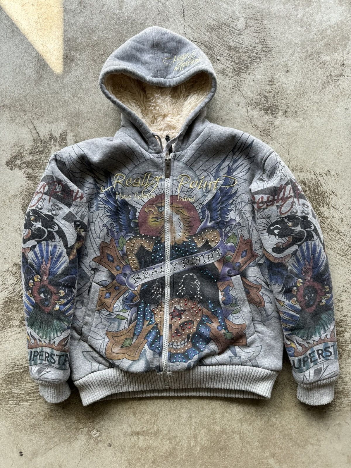 Christian Audigier × Ed Hardy × Vintage ❄️❄️ Really Point Drip