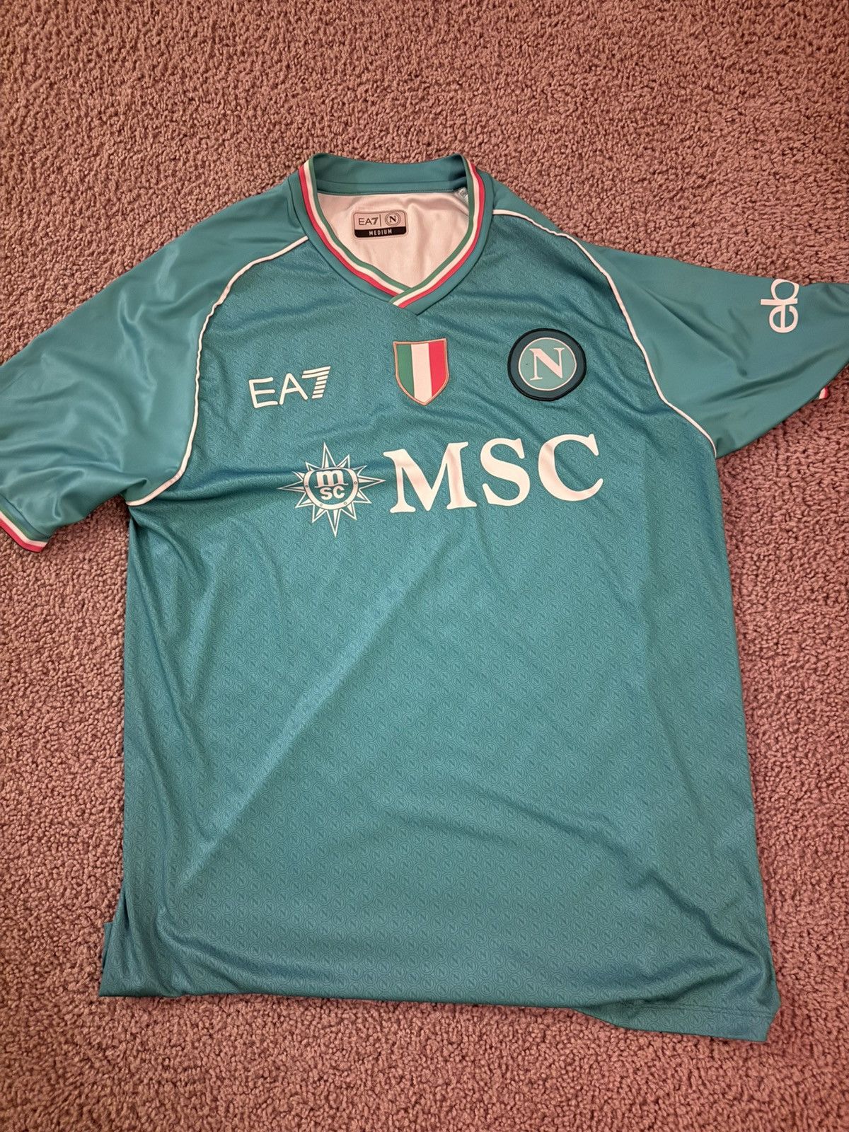 Other Emporio Armani Men's Home Jersey SSC Napoli EA7 Size US M / EU 48-50 / 2 - 1 Thumbnail