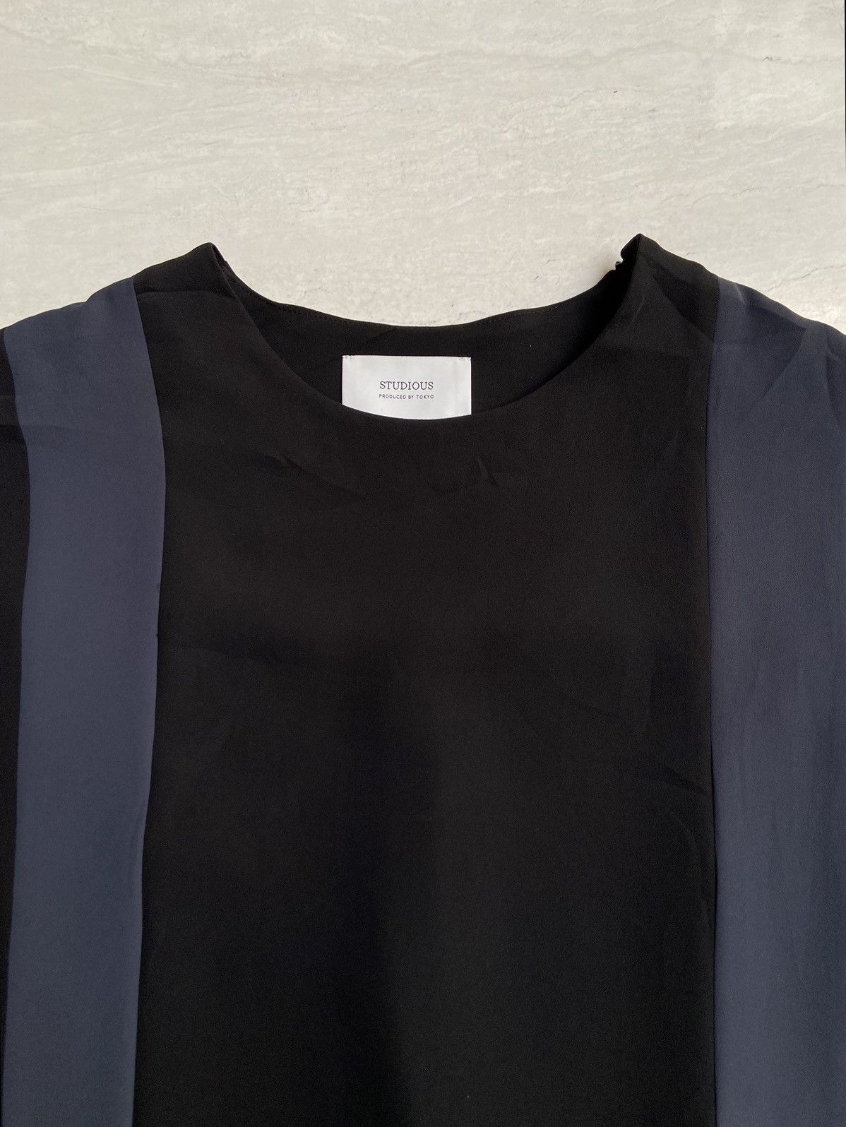 Japanese Brand × STUDIOUS STUDIOUS By Tokyo Black T-shirt Size US L / EU 52-54 / 3 - 4 Thumbnail