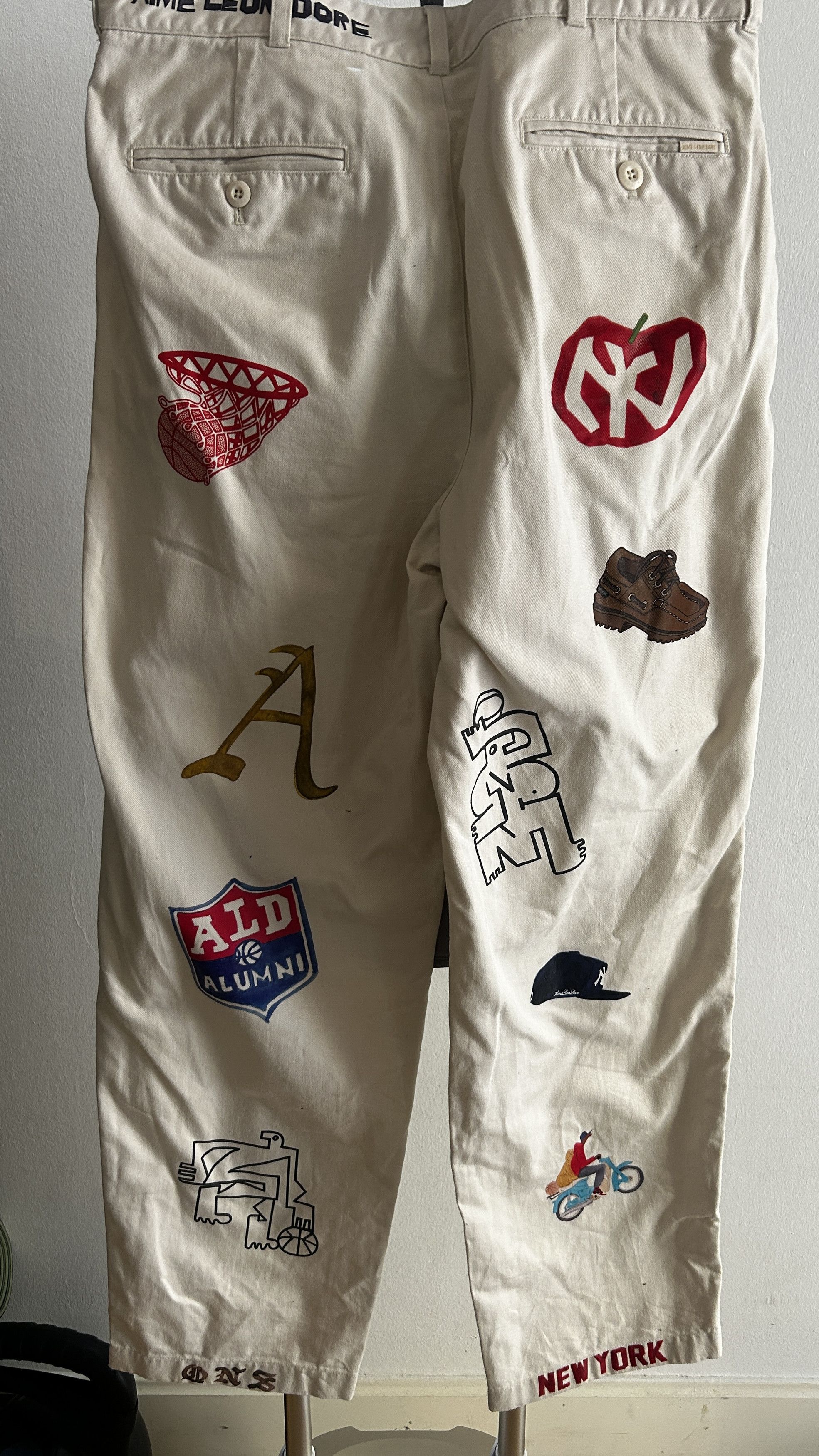 Aime Leon Dore Aime Leon Dore Patchwork Chino Pants | Grailed Aime Leon Dore Aime Leon Dore Patchwork Chino Pants | Grailed