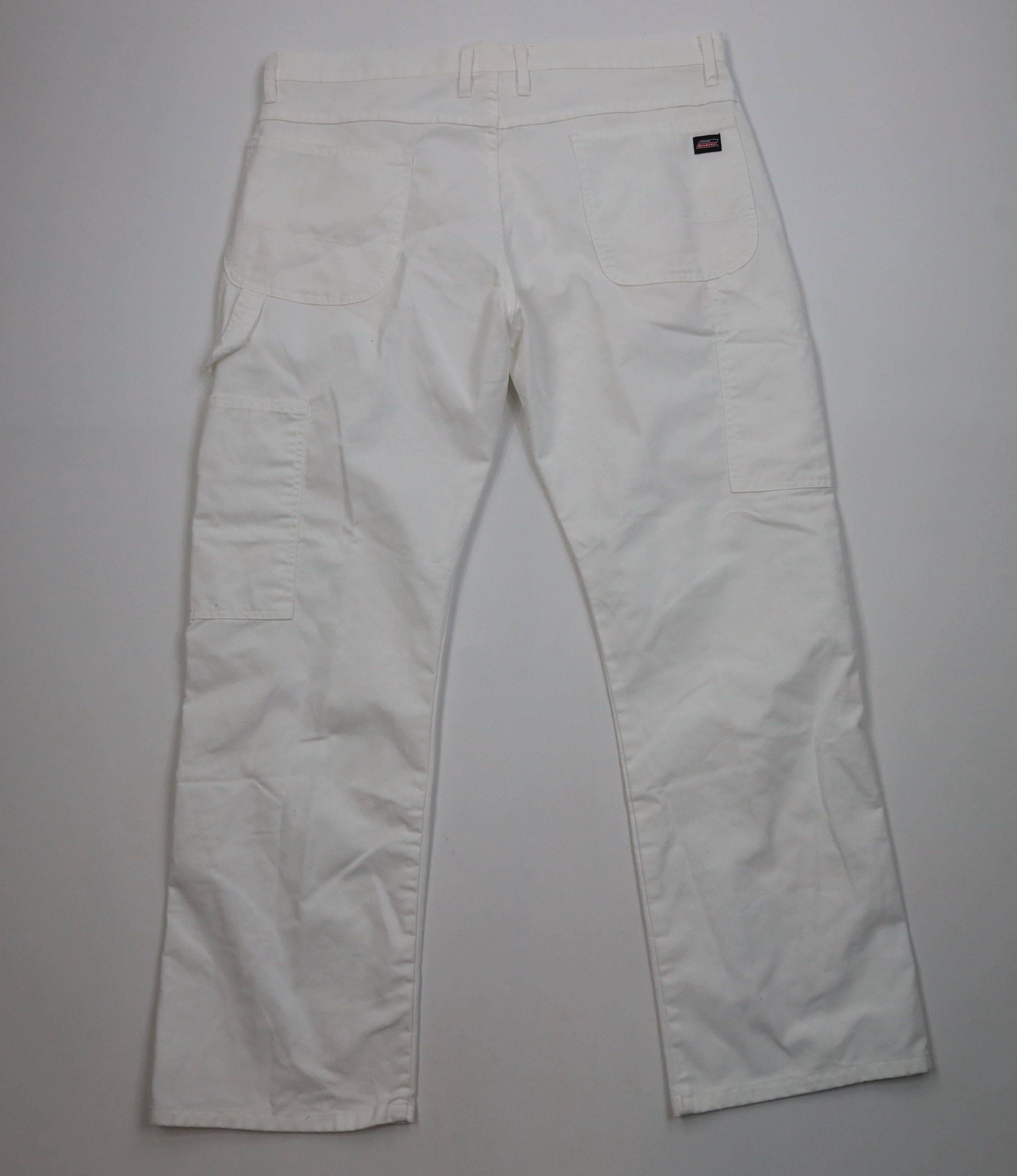 Dickies Vintage Y2K Dickies Wide Leg Dungaree Painters Pants White Size US 38 / EU 54 - 8 Thumbnail