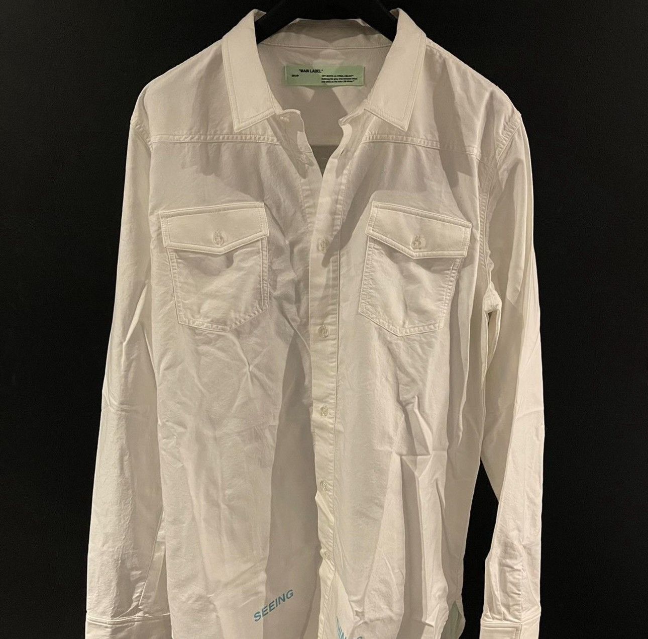 Off-White Off-White Seeing Things XXL Button Down Size US XXL / EU 58 / 5 - 2 Thumbnail