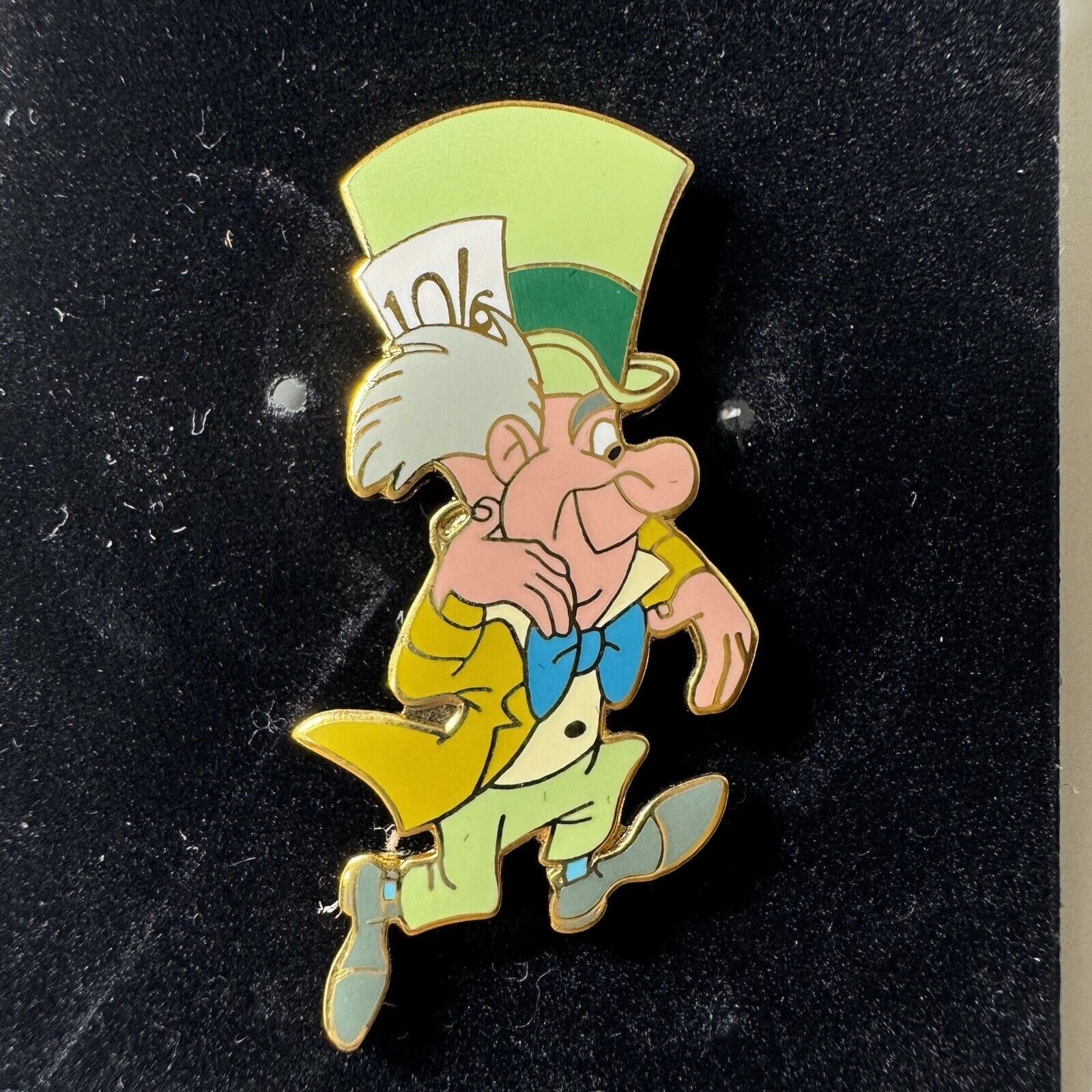 Disney VTG 2002 Mad Hatter Jumping Disney 50 Anniversary Pin 7206 Size ONE SIZE - 2 Thumbnail