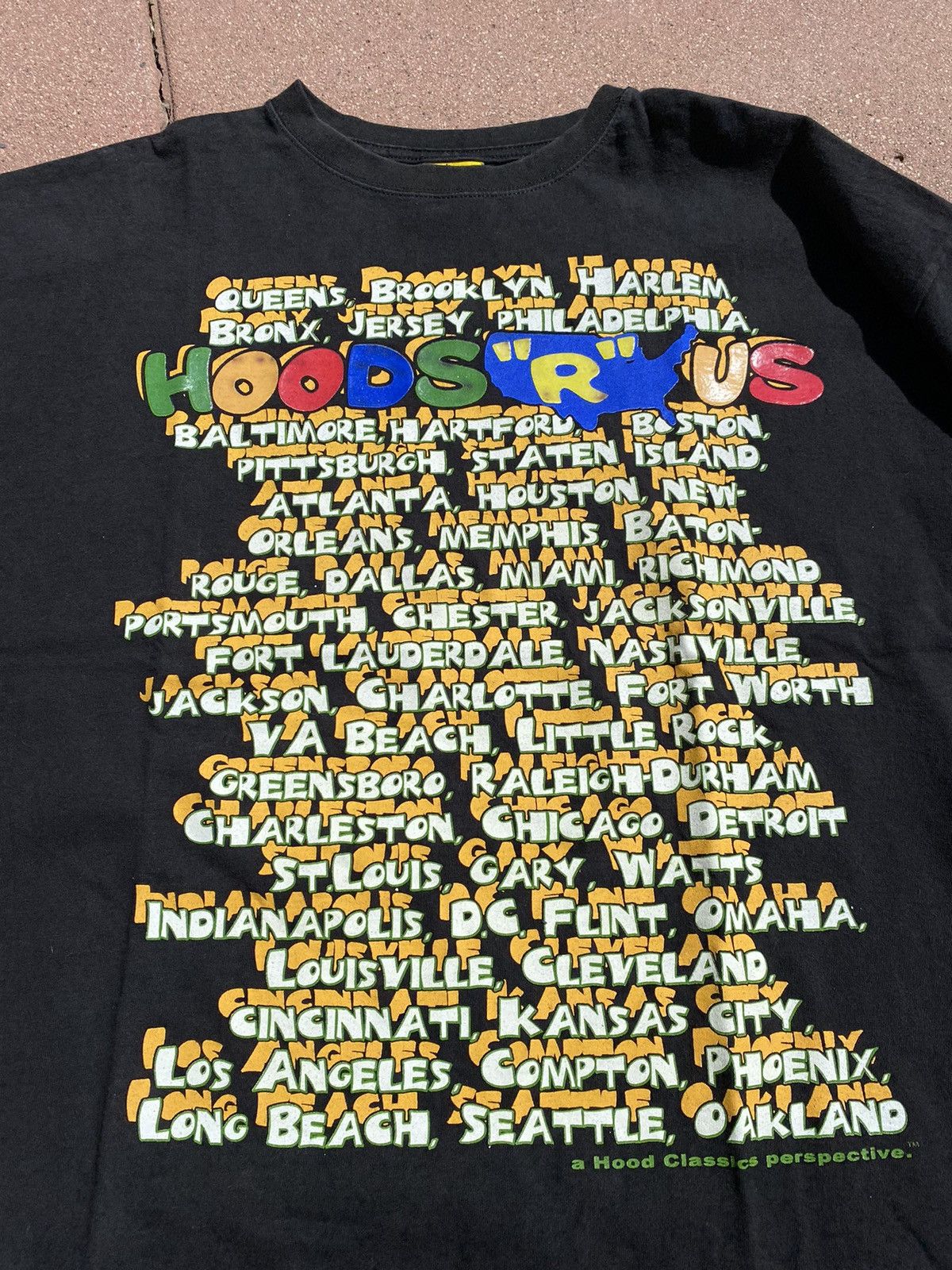 Vintage VINTAGE Hood Classics Y2K T-Shirt Size US XXL / EU 58 / 5 - 1 Thumbnail