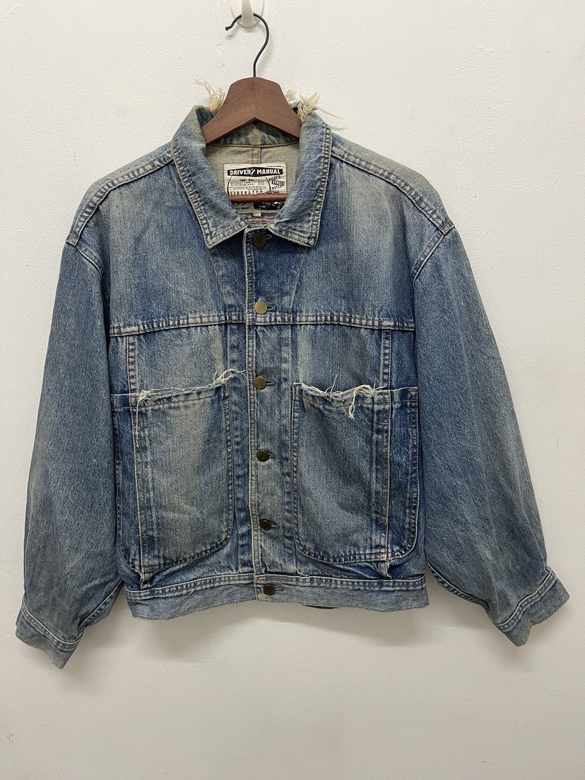 Blue Blue Japan VINTAGE G.L HEART BLUE DENIM JAPAN STREETWEAR Size US M / EU 48-50 / 2 - 4 Thumbnail