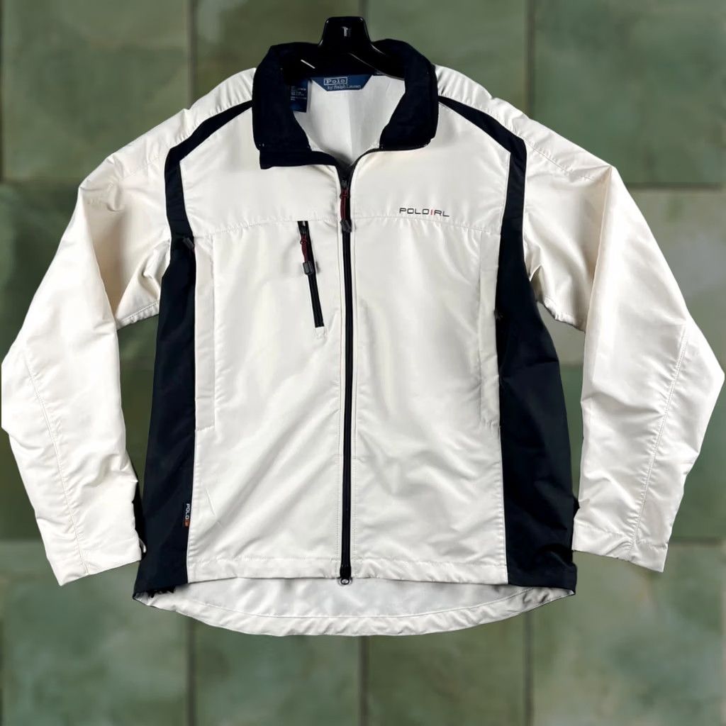 Polo Ralph Lauren Polo Ralph Lauren Jacket Mens XL White Black Soft Shell Full Zip Outdoor Size US XL / EU 56 / 4 - 1 Thumbnail