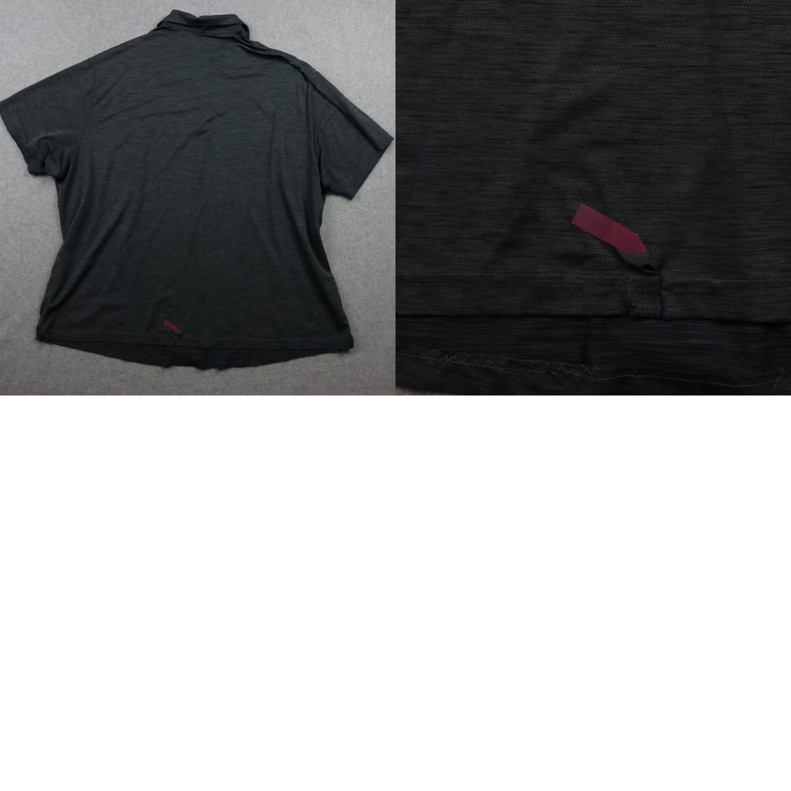 Roundtree & Yorke Roundtree & Yorke Polo Shirt Mens 3XB Big Performance Golf Gray Short Sleeve Polo Size US XXL / EU 58 / 5 - 8 Thumbnail