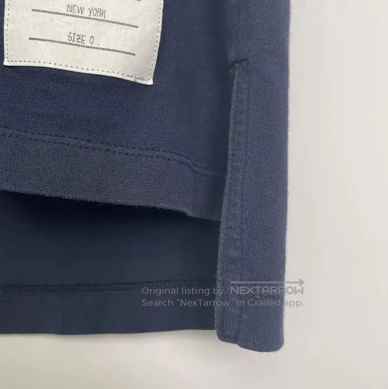 Thom Browne Thom Browne Men's Blue Cotton T-Shirt . Size US XS / EU 42 / 0 - 3 Thumbnail