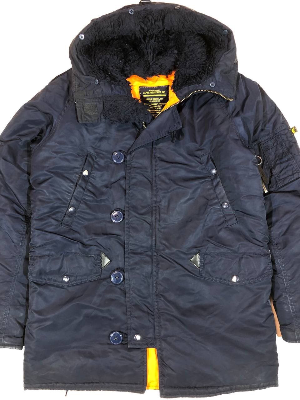 Alpha Industries × Vintage Alpha Industries Jacket Vintage Size US L / EU 52-54 / 3 - 2 Thumbnail