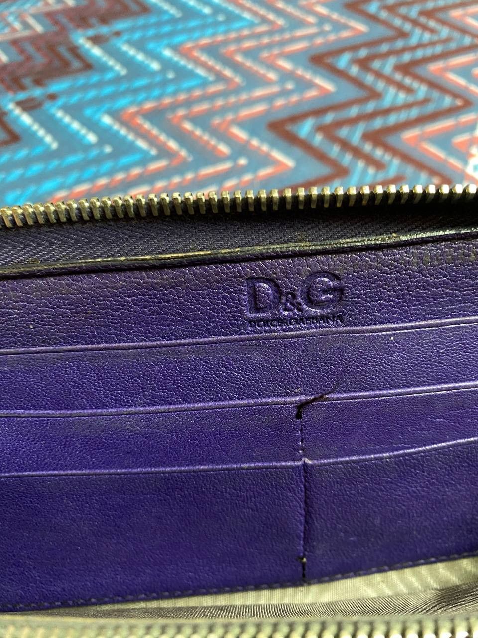 Dolce & Gabbana Purple Leather Quilted D&G Women's DOLCE&GABBANA Size ONE SIZE - 2 Thumbnail