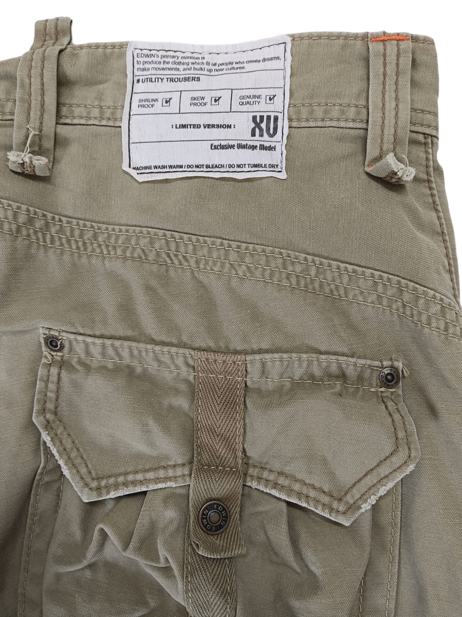 Edwin 🔥FYE🔥 EDWIN Exclusive Vintage Cargo Pants Size US 32 / EU 48 - 9 Thumbnail