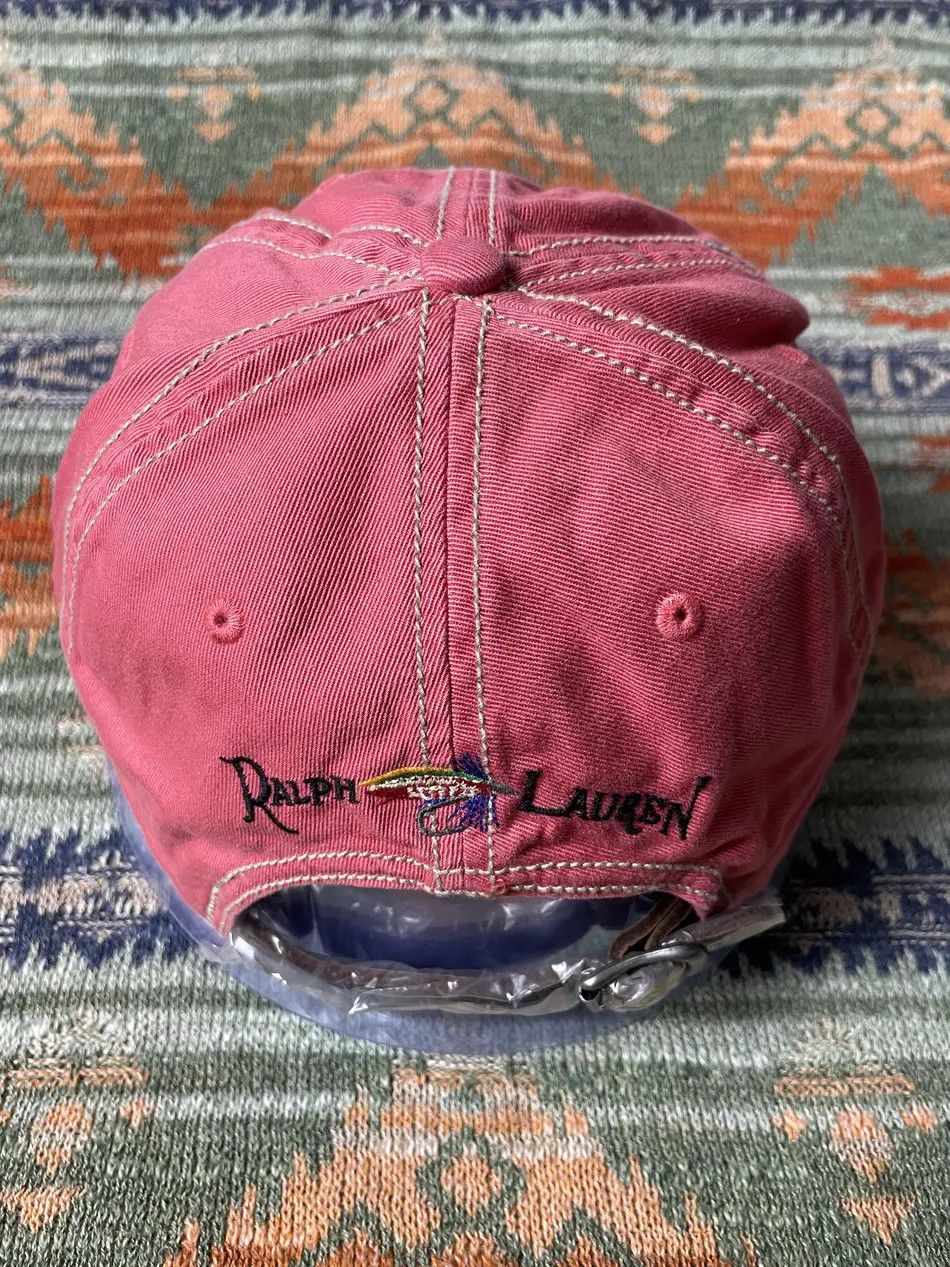 Polo Ralph Lauren Polo Ralph Lauren Rare Leather Baseball Hat cap Size ONE SIZE - 4 Thumbnail