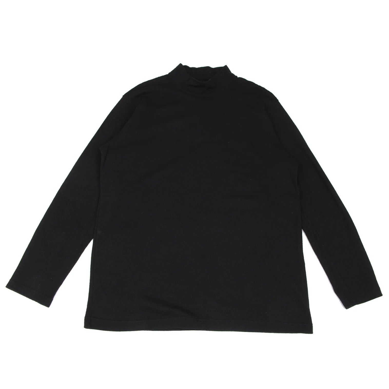 Jean Paul Gaultier Wool Shoulder Tape Patch Knit Sweater in Black Size 3 Size US L / EU 52-54 / 3 - 1 Thumbnail