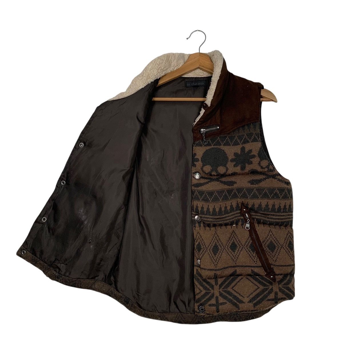 In The Attic In The Attic Skull Vest Size US M / EU 48-50 / 2 - 9 Thumbnail