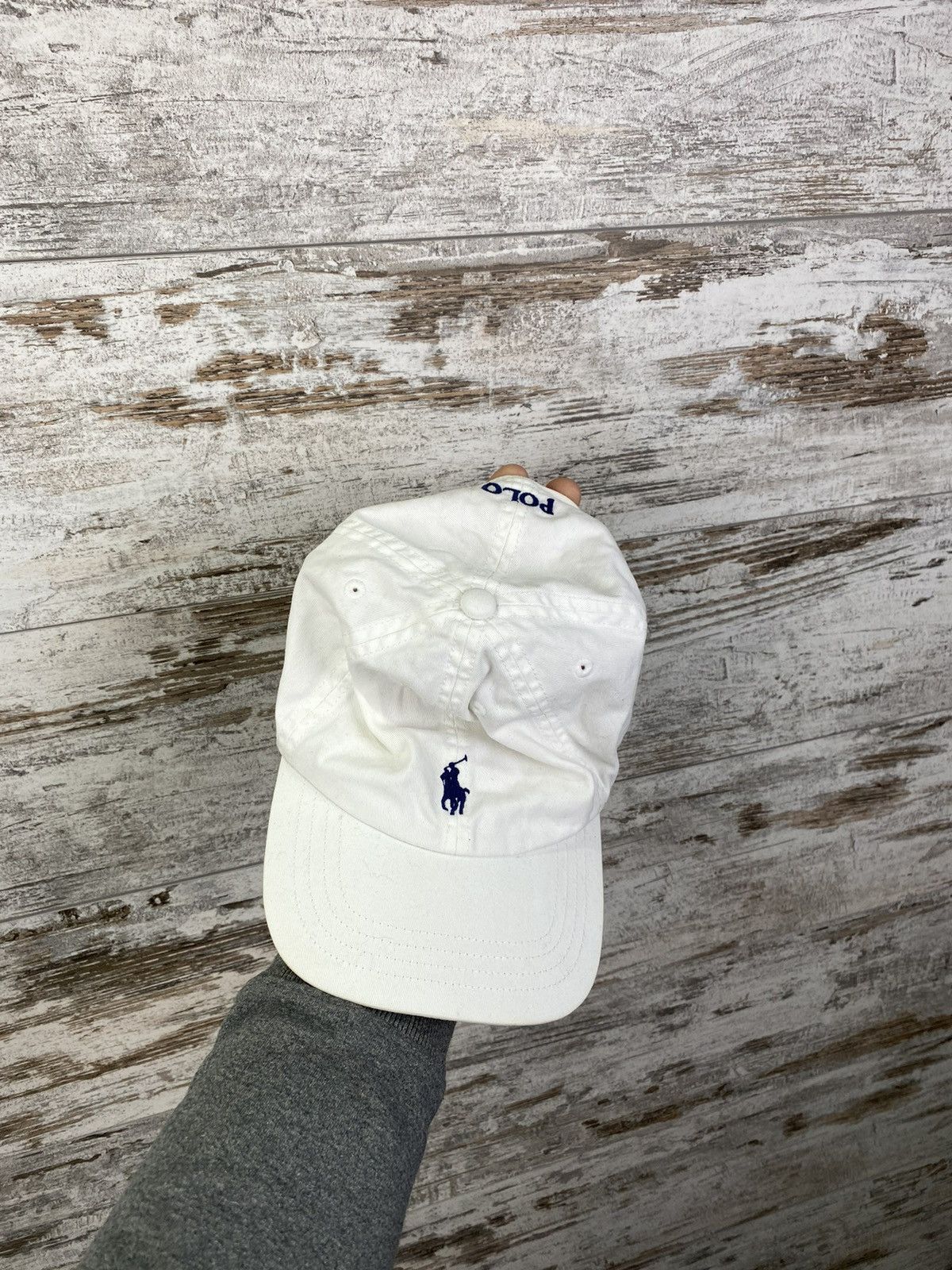 Mens white polo hat deals