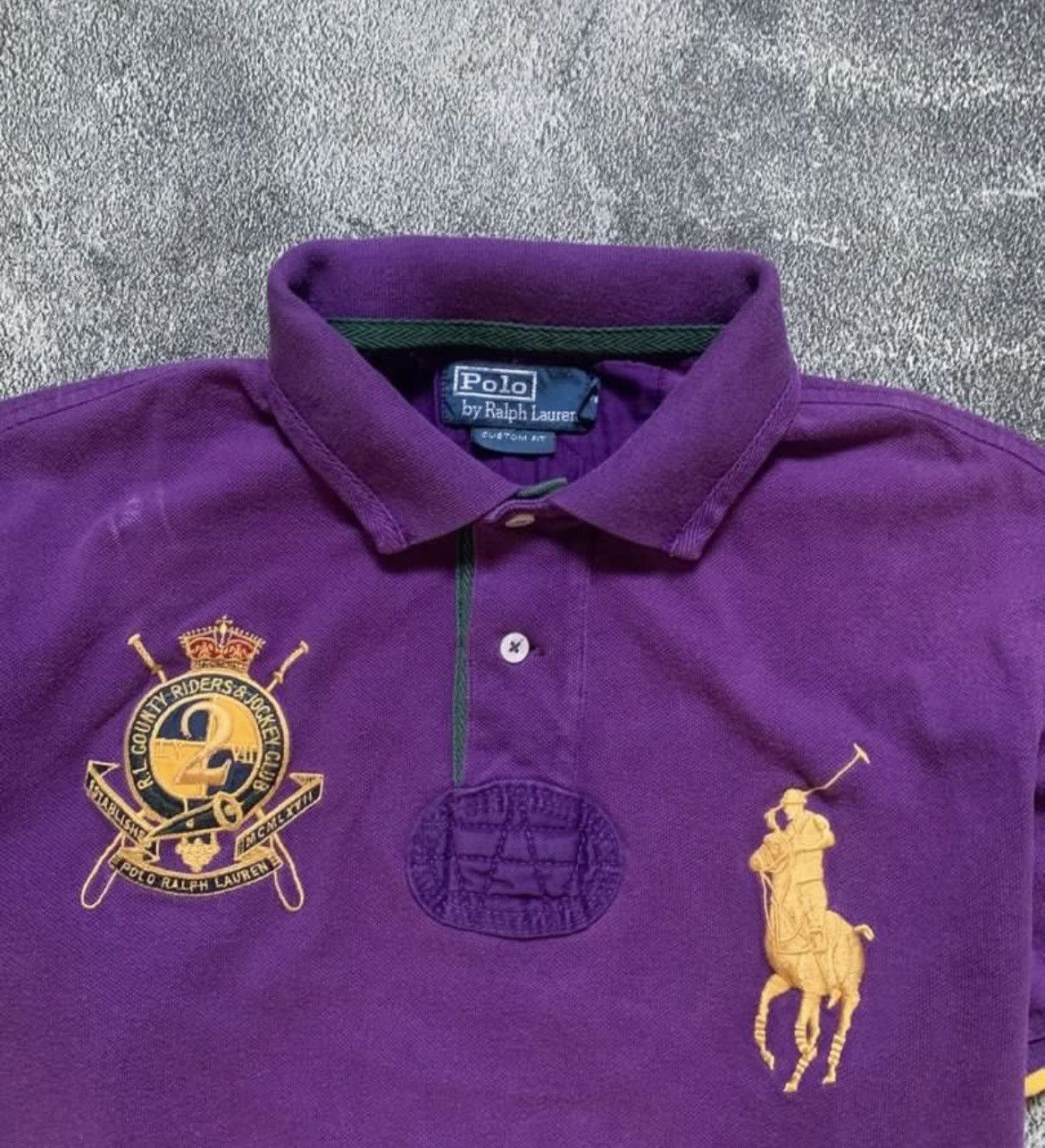 Polo Ralph Lauren Vintage Polo Ralph Lauren Sun Faded Country Polos Size US L / EU 52-54 / 3 - 3 Thumbnail