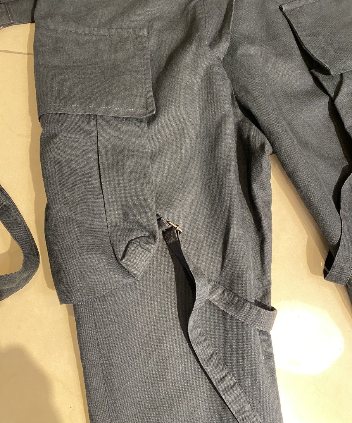 Ann Demeulemeester Ann Demeulemeester Bondage Strap Cargo Pants Size US 36 / EU 52 - 5 Thumbnail