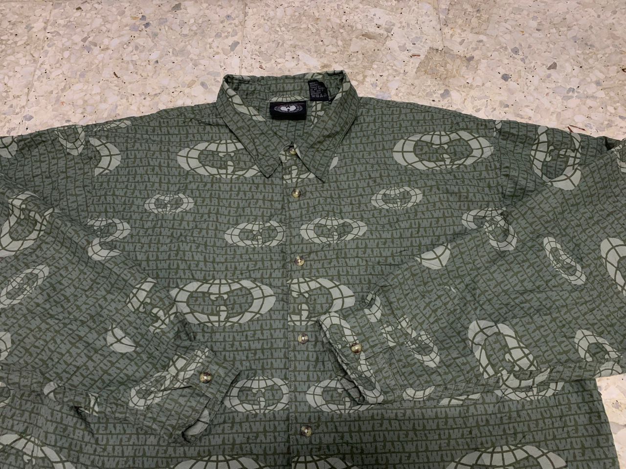 Wu-Tang Clan WU WEAR FULL PRINT RARE Size US XXL / EU 58 / 5 - 10 Thumbnail