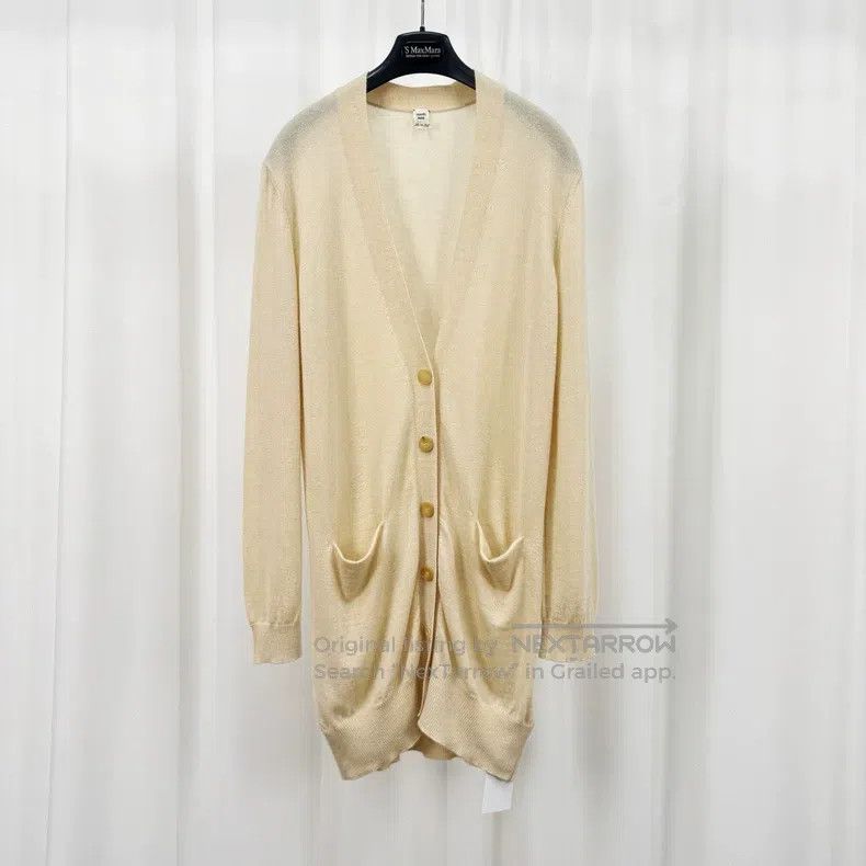Hermes Old money style cashmere knit cardigan