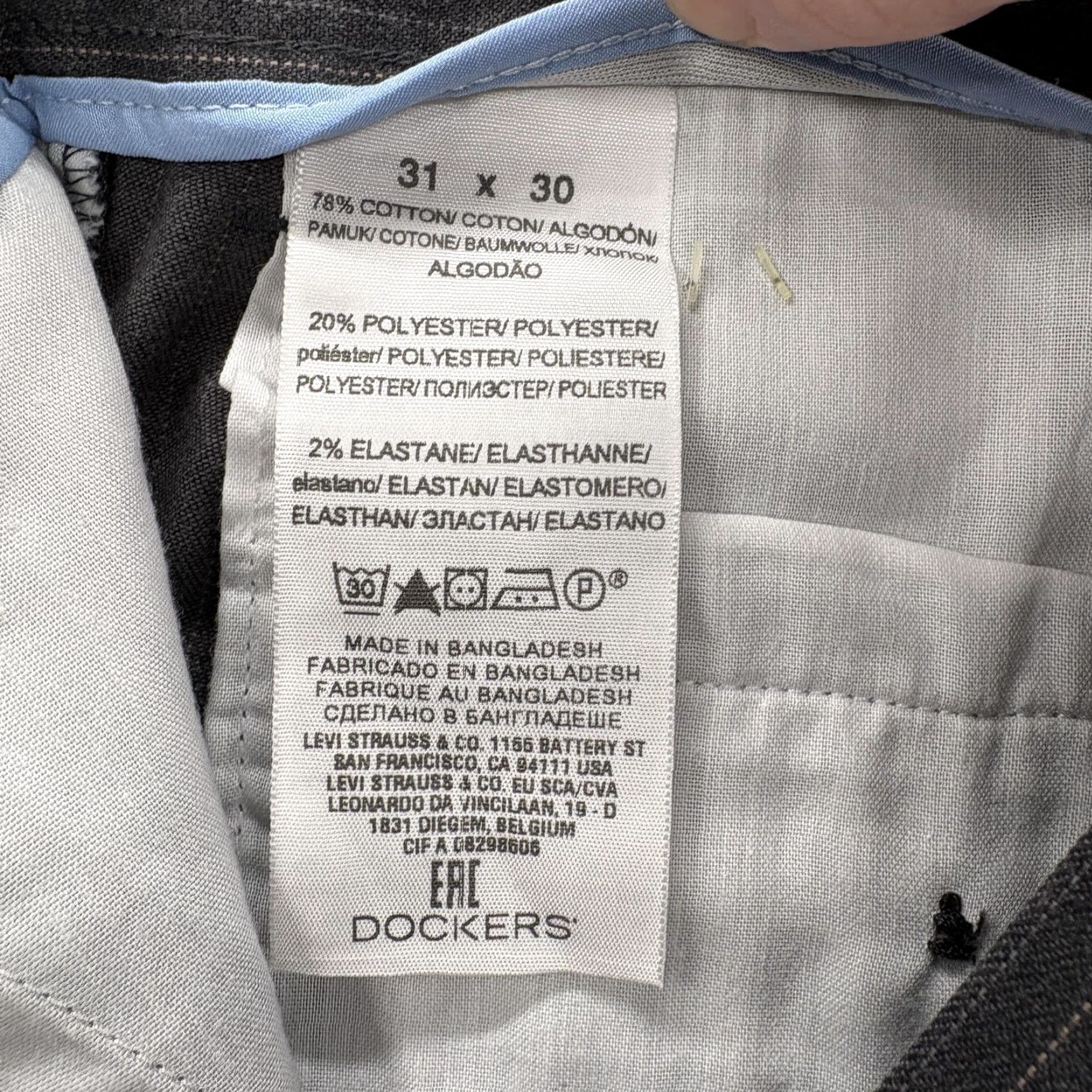 Dockers VINTAGE NOT Size US 31 - 6 Thumbnail