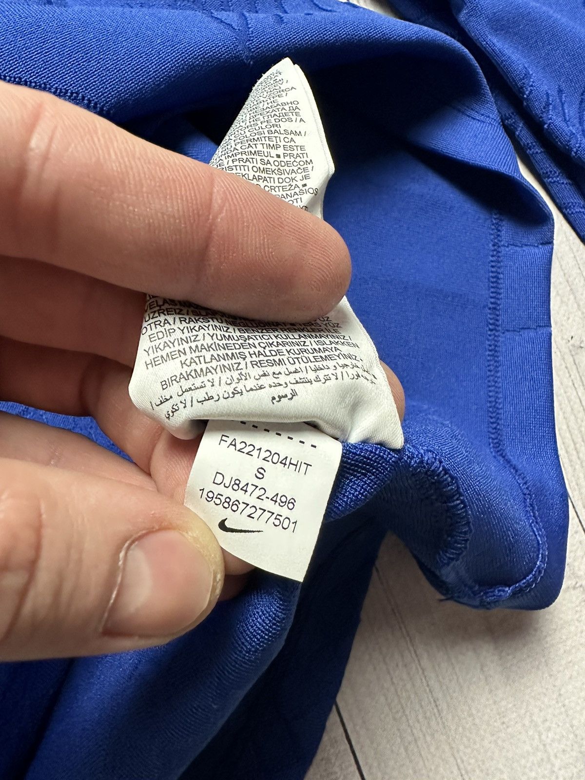 Chelsea Soccer × Nike Nike Chelsea soccer track jacket size S training Size US S / EU 44-46 / 1 - 8 Thumbnail