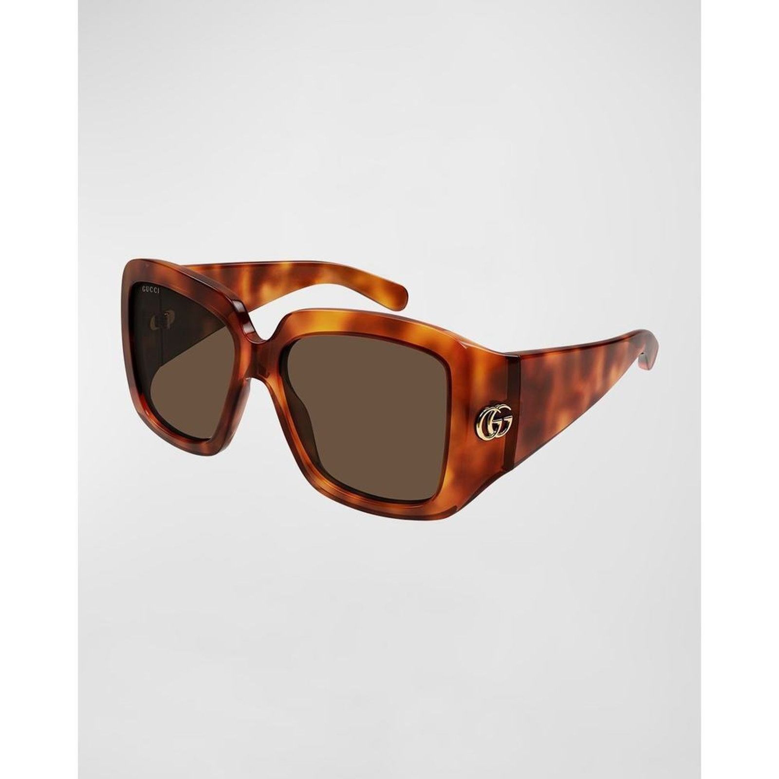 NWT Gucci GG0414S-002-60 Gold Oversized 60mm Sunglasses Gucci NWT Gucci GG0414S-002 GUCCIFY Oversized(GG0414S-002-60  main image 3