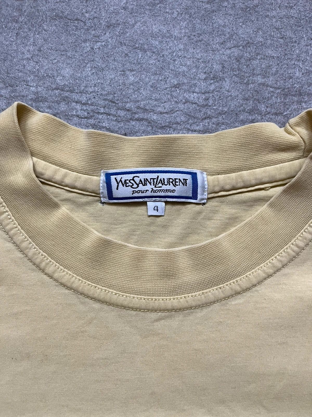 Yves Saint Laurent Yves Saint Laurent T-Shirt Size US XL / EU 56 / 4 - 3 Thumbnail