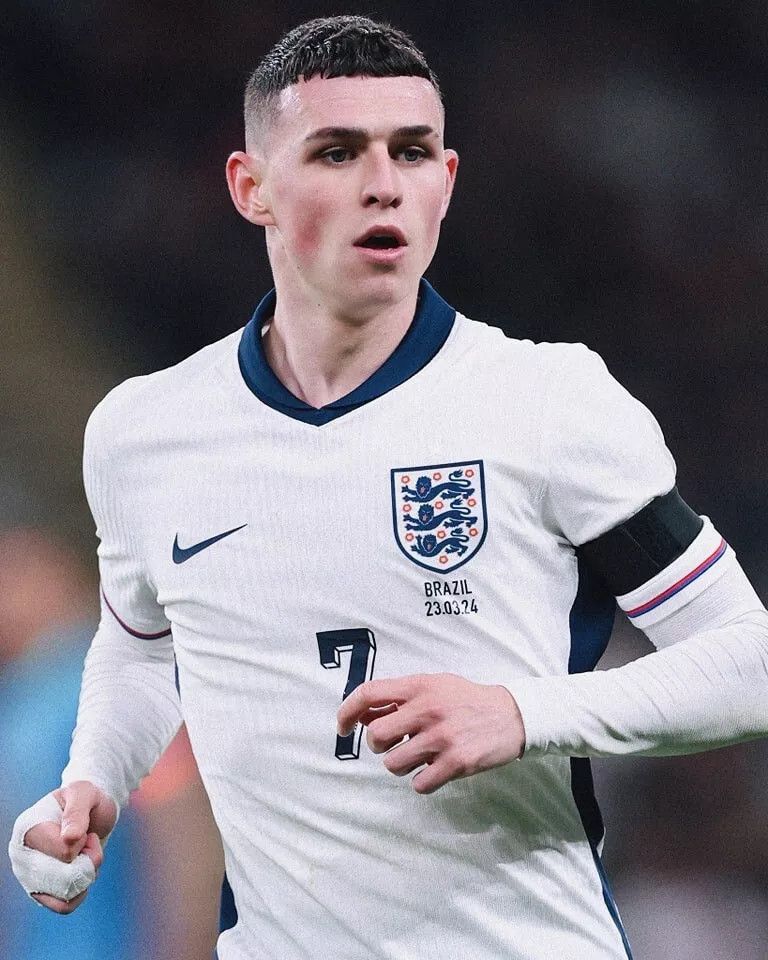 Nike ENGLAND 2024 HOME FODEN FOOTBALL SHIRT SOCCER JERSEY Size US L / EU 52-54 / 3 - 10 Thumbnail