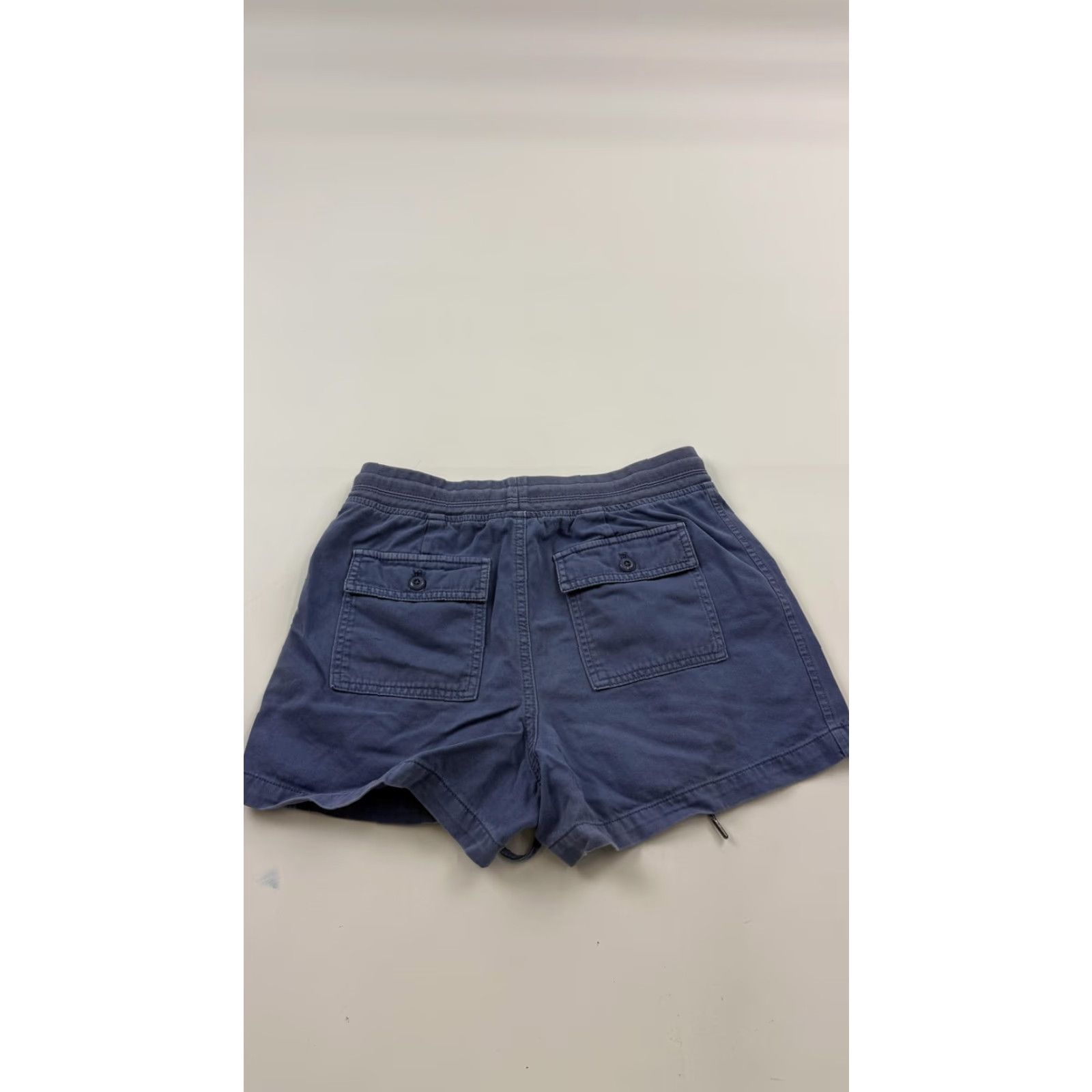 Gap Gap Shorts Womens XS Blue Elastic Waist Drawstring Casual Twill Pockets Lounge Size 26" / US 2 / IT 38 - 6 Thumbnail