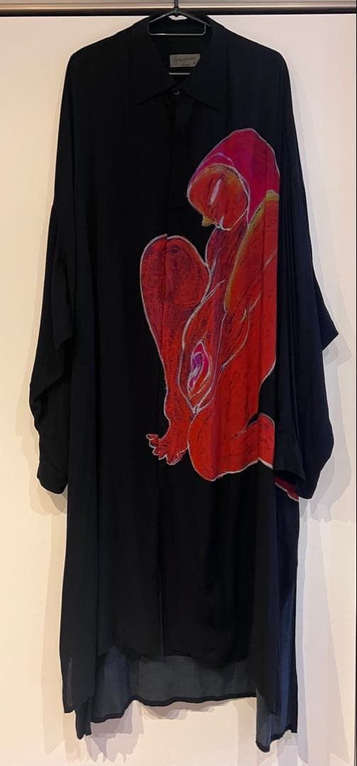 Yohji Yamamoto Yohji Yamamoto Pour Homme 19SS Yuka Asakura Long Shirt Size US L / EU 52-54 / 3 - 1 Thumbnail