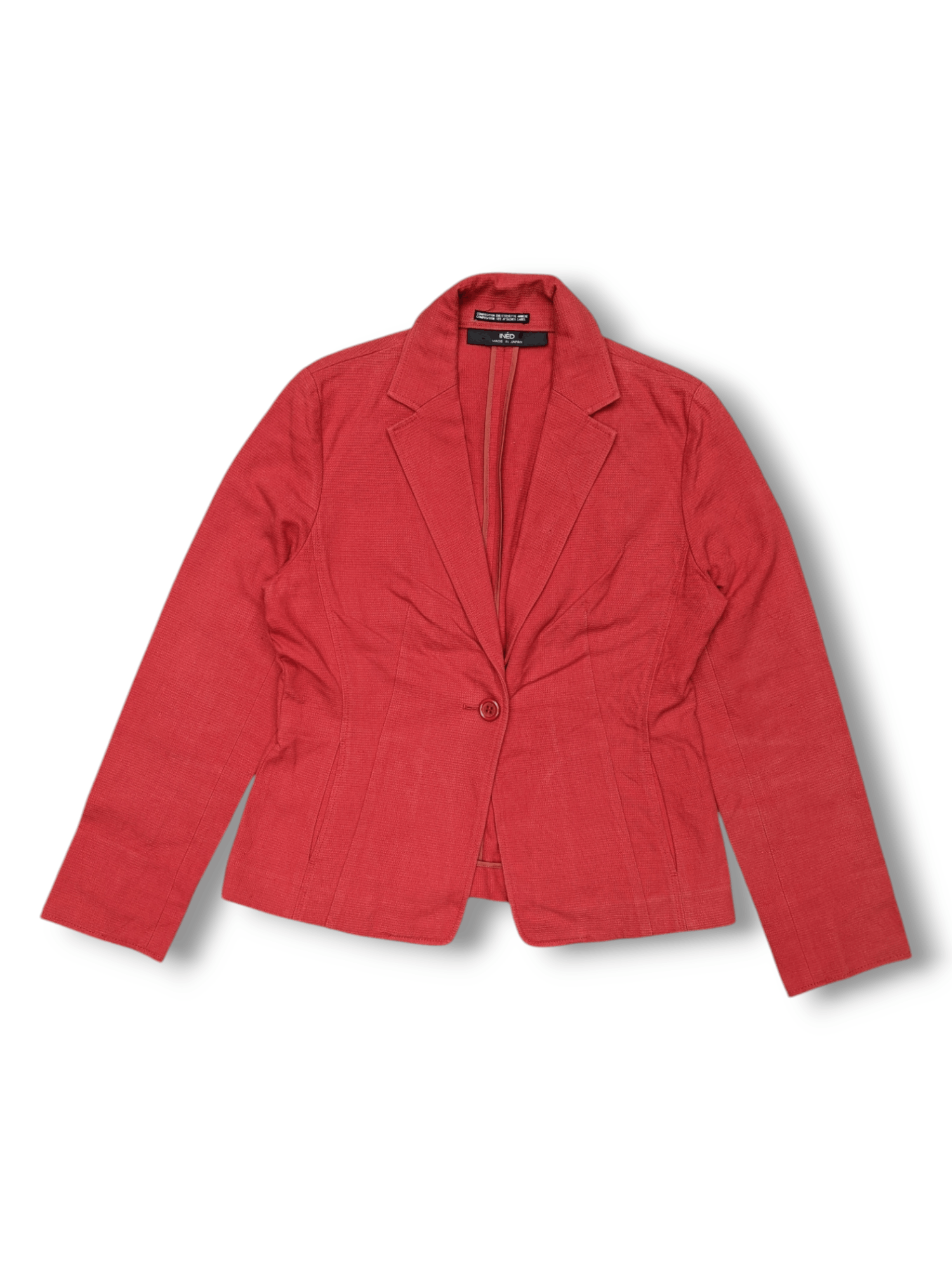 Yohji Yamamoto Vintage INED by Yohji Yamamoto Women's Red Blazer Size M / US 6-8 / IT 42-44 - 1 Thumbnail