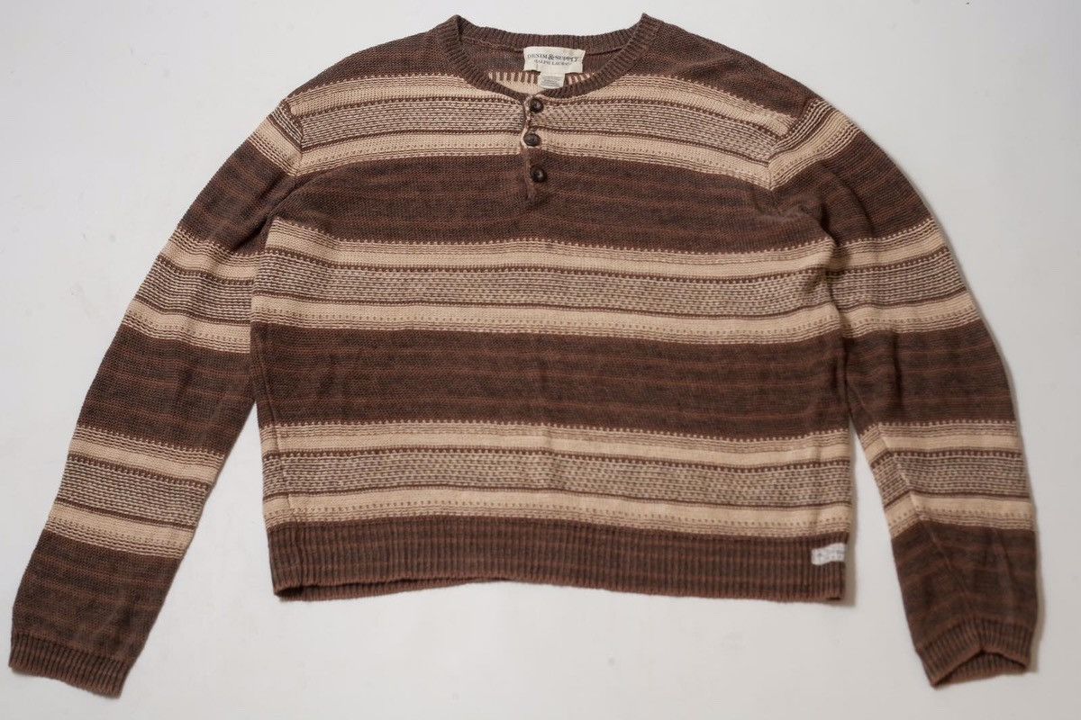 Denim & Supply Ralph Lauren Denim & Supply Ralph Lauren Linen Knit Jumper Size US M / EU 48-50 / 2 - 1 Thumbnail