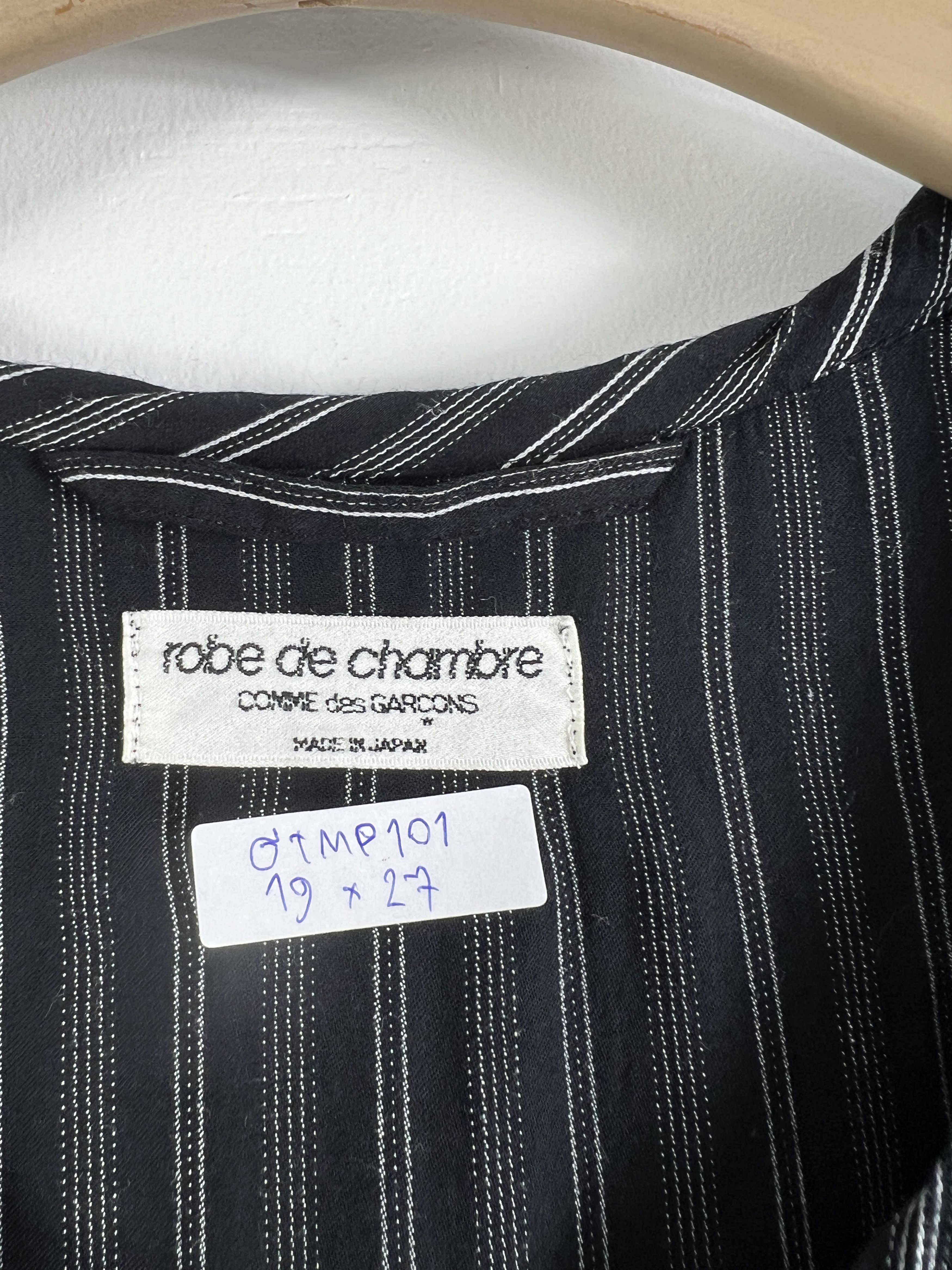 Comme des Garcons × Japanese Brand COMME des GARÇONS robe de chambre Sleeveless Blouse GTMP101 Size L / US 10 / IT 46 - 3 Thumbnail