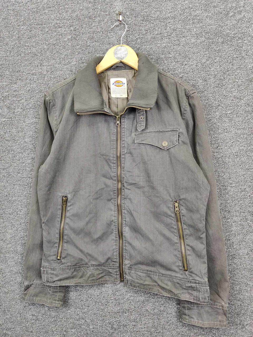 Dickies Vintage Dickies Workers Zipper Jacket Size US M / EU 48-50 / 2 - 2 Thumbnail